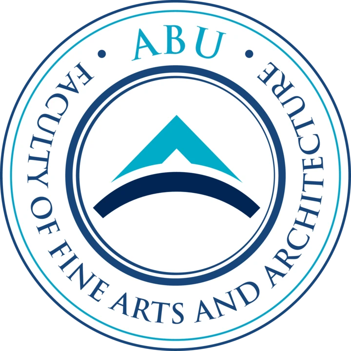 Güzel Sanatlar ve Mimarlık Fakültesi logosu, İngilizce sürüm · Faculty of Fine Arts and Architecture