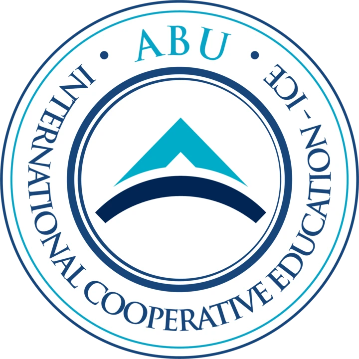 Ortak Eğitim Koordinatörlüğü logosu, İngilizce sürüm · International Cooperative Education (ICE)