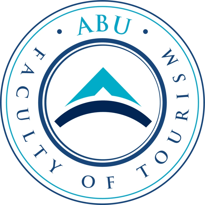 Turizm Fakültesi logosu, İngilizce sürüm · Faculty of Tourism