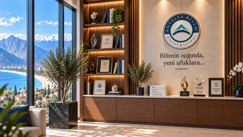 Antalya Bilim Üniversitesi sanal toplantı arka planı 1
